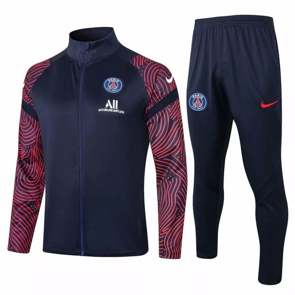 Survetement Football Paris Saint Germain 2020-21 Noir Rouge